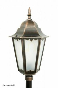 Vonkajšia stojacia lampa SU-MA Retro Classic II čierna 115 cm K 5002/2/H small 9
