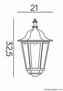 Vonkajšia stojaca lampa SU-MA Retro Midi čierna E27 IP43 K 1018 M small 4