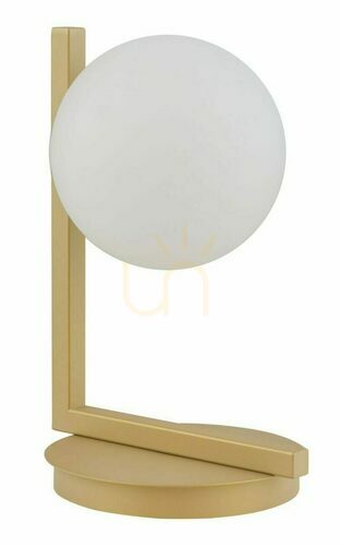 Skontrolujte Stolná lampa Sigma Andy zlatá béžová 33341