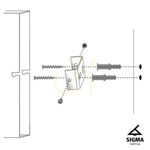 Nástenné svietidlo Sigma BLAKE 2x G9 čierne 3W IP20 SKU 33429 small 1