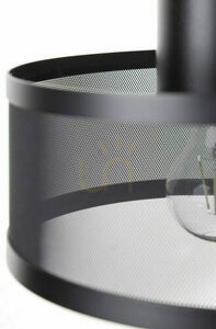 Plafón Sigma BONO 2 čierny oceľový 60W E27 IP20 SKU 31908 small 1