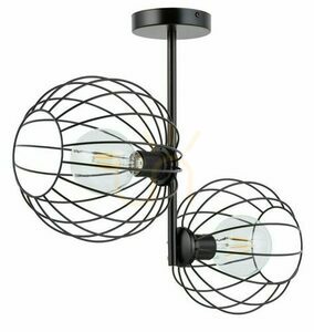 Stropné svietidlo Sigma Cherry 2 čierne E27 60W IP20 SKU 32362 small 0