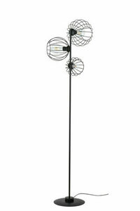 Stojanová lampa Sigma Cherry čierna E27 3x60W 50311 small 0