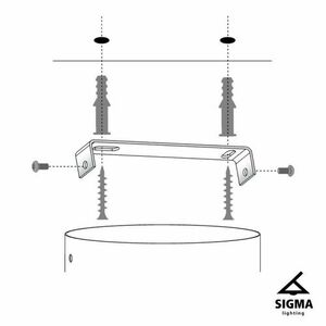 Závesné svietidlo Sigma Deni 3 čierne 3xE27 IP20 SKU 40545 small 2