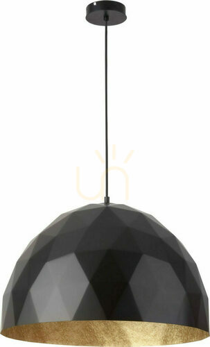 Skontrolujte Závesné svietidlo Sigma Diament L čierna/zlatá 50 cm 31367