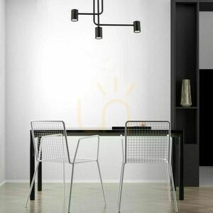Stropné svietidlo Sigma Luis 3 čierne GU10 3x10W SKU 33420 small 3