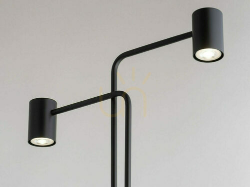 Skontrolujte Podlahová lampa Sigma Luis čierna 50355