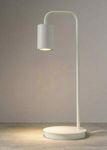 Stolná lampa Sigma Luis biela, lakovaná oceľ, GU10, 50313 small 1
