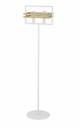 Skontrolujte Podlahová lampa Sigma MERCI biela zlatá 50322