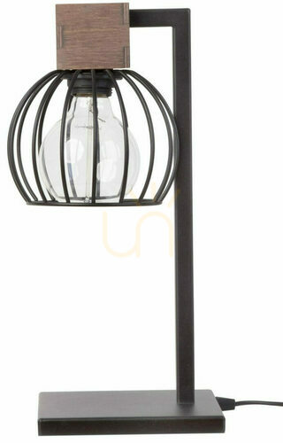 Skontrolujte Stolná lampa Sigma Milan čierna hnedá E27 50120
