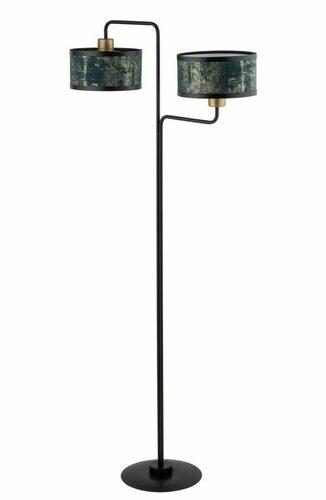 Skontrolujte Stojanová lampa Sigma Opera čierna grafit/zlatá E27 159 cm 50342