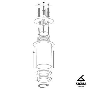 Stropné svietidlo Sigma Sfera 90 strieborná E27 32455 small 5