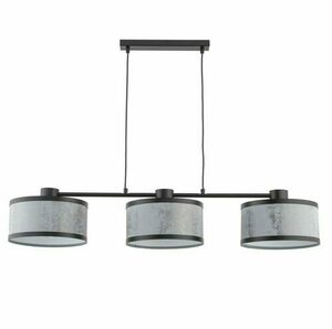 Závesné svietidlo Sigma Glory 3 čierne sivé E27 3x60W 40522 small 0