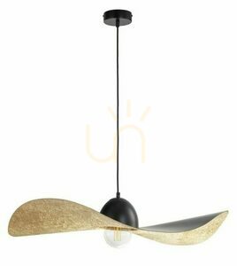 Závesné svietidlo Sigma Kapello L 76 cm čierna/zlatá 32340 small 0