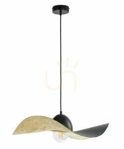 Závesné svietidlo Sigma Kapello M 55 cm čierna/zlatá 32347 small 0