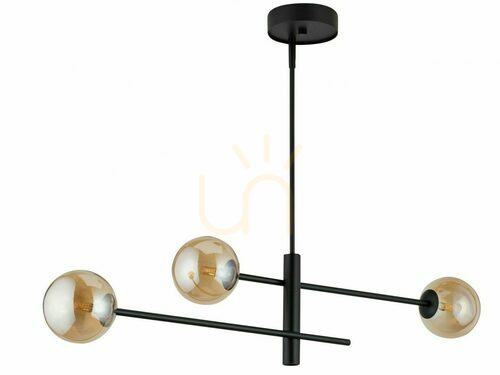 Skontrolujte Závesné svietidlo Sigma ORO 3 čierne/amber 3xG9 SKU 32075