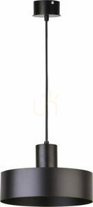 Závesné svietidlo Sigma Rif 1 M čierne E27 25 cm 30896 small 0