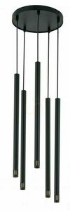 Závesné svietidlo Sigma 5xG9 čierne 25 cm IP20 SKU 33228 small 0