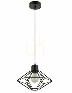 Závesné svietidlo Sigma Vario S čierne E27 15W 28 cm 40552 small 0