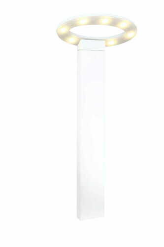 Skontrolujte Vonkajšie stĺpikové svietidlo Max Light Ovale F0027 biele 60 cm IP54 LED 3000K