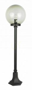 Vonkajšie stojace svietidlo SU-MA Kule Classic čierne 103 cm K 5002/2/KP 250 small 1
