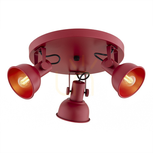Skontrolujte Plafón ARGON LENORA červený 3xE14 SKU 6264