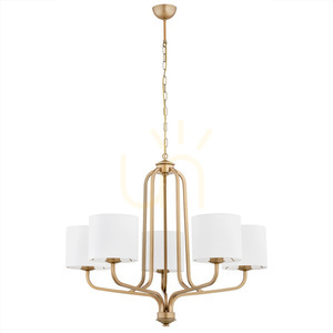 Luster ARGON MARANELLO biela staré zlato 5x E27 SKU 2172 small 4