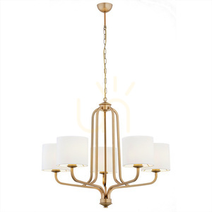 Luster ARGON MARANELLO biela staré zlato 5x E27 SKU 2172 small 0