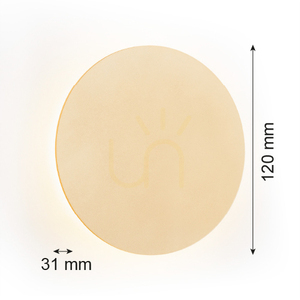 Nástenné svietidlo ARGON Oregon Plus zlaté LED 1x3W 3000K 8350 small 7