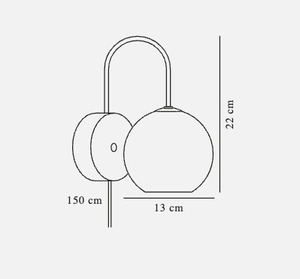 Nástenné svietidlo Franca Brass Nordlux 2 Nástenné svietidlo Franca Brass Nordlux small 2