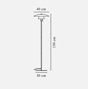 Stojaca lampa Verona Opal White Nordlux small 3