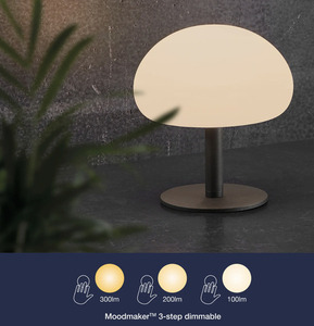 Vonkajšia stolová lampa Sponge 20 prenosná čierna/wh. Nordlux 2 Vonkajšia stolová lampa Sponge 20 prenosná čierna/wh. Nordlux small 2