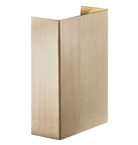 Skontrolujte Vonkajšie nástenné svietidlo Fold 10 Brass IP54 Nordlux