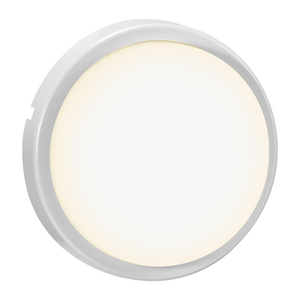 Vonkajšie svietidlo Nordlux CUBA Bright Round, biele, Ø 17,5 cm, LED 14 W, 1600 lm, 3000 K, IP54 — na stenu aj strop small 0