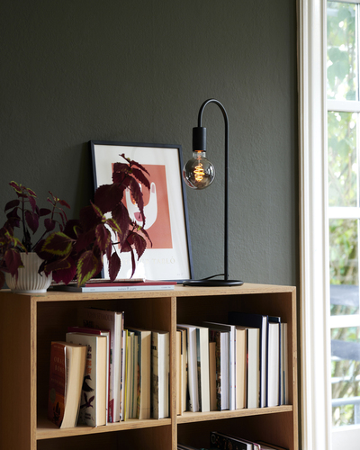 Skontrolujte Stolná lampa Nordlux Paco, čierna, E27, 55 cm