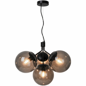 Ivona 4-svetelné závesné svietidlo Black Nordlux small 3