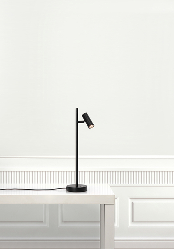 Skontrolujte Stolná lampa Omari Black Nordlux