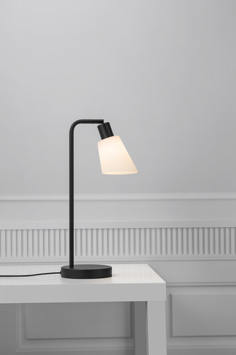 Skontrolujte Stolová lampa Molli Black/Opal od spoločnosti Nordlux