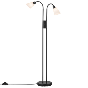 Molli Dvojitá podlahová lampa Black/Opal Nordlux small 1