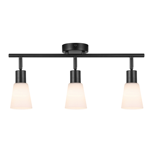 Skontrolujte Cole 3-Rail Black/Opal Nordlux