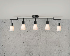 Stropné svietidlo Cole 5-Rail Black/Opal od spoločnosti Nordlux small 2