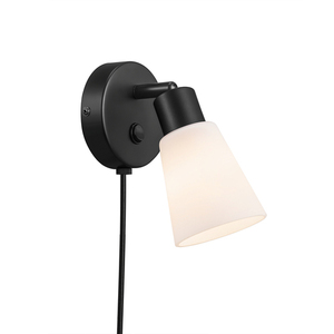 Nástenné svietidlo Cole Black/Opal Nordlux small 2