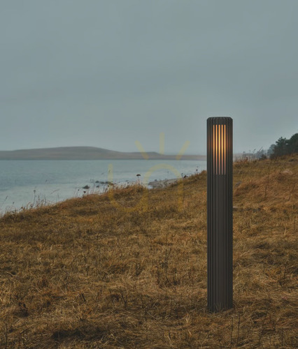Skontrolujte Záhradná lampa Nordlux ALUDRA E27 15W Hliník Antracit