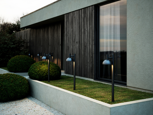 Skontrolujte Arki 100 Vonkajšia záhradná lampa Bl. Nordlux