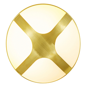 Nástenné svietidlo Cross 20 Brass Nordlux small 4