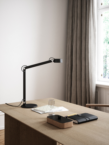 Skontrolujte Stolná lampa Nobu Black Nordlux