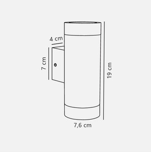 Vonkajšie nástenné svietidlo Tin Maxi čierne IP54 Nordlux 2 Vonkajšie nástenné svietidlo Tin Maxi čierne IP54 Nordlux small 2