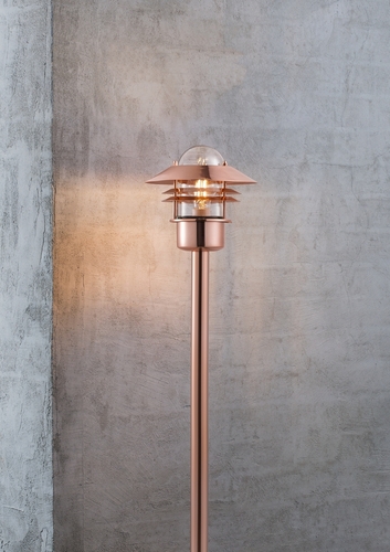 Skontrolujte Záhradná lampa Blokhus Copper Nordlux