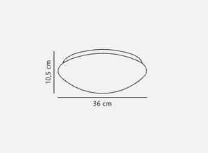 Plafón so senzorom pohybu Spýtajte sa 36 biela Nordlux small 2