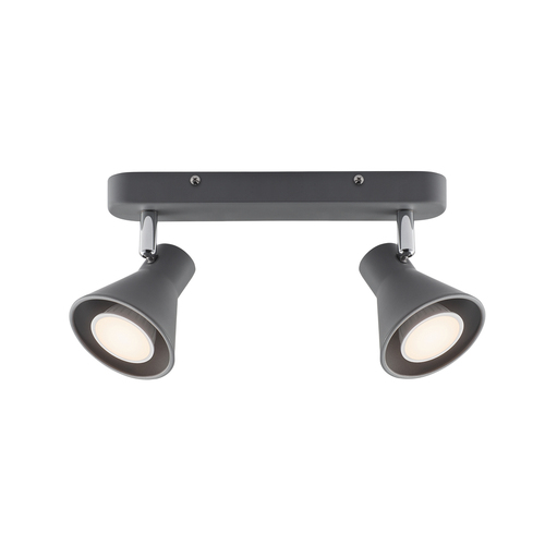 Skontrolujte Eik 2-spot Grey Nordlux